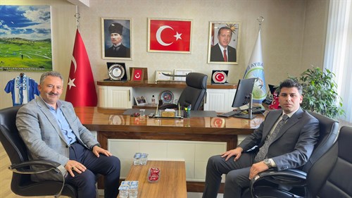 Kaymakamımız Sayın Murat KARNAP’tan Aybastı Belediye Başkanlığına Veda Ziyareti